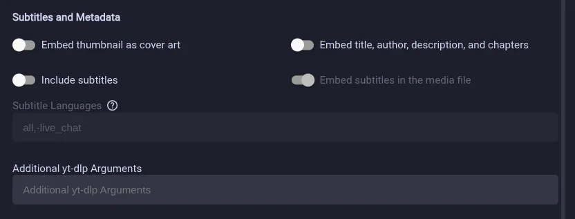 Downloads manager