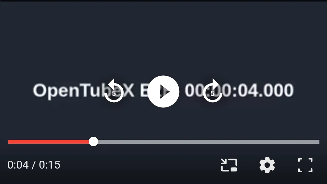 Native Android player with shared playback controls