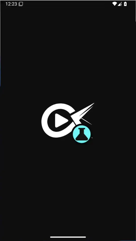 Android launch in the default dark and light themes without a white flash or extra title bar