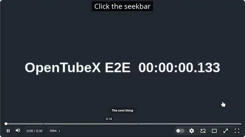 Space pauses and resumes playback after clicking the seekbar, and holding Space still doubles playback speed