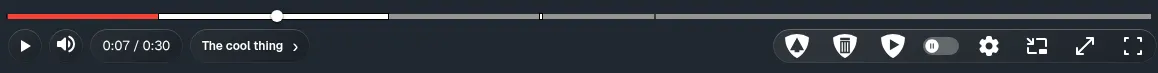 Draft SponsorBlock ranges and point markers on the seekbar