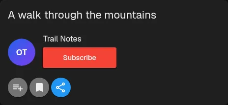 Offline watch page keeps saved channel and local actions without unavailable statistics