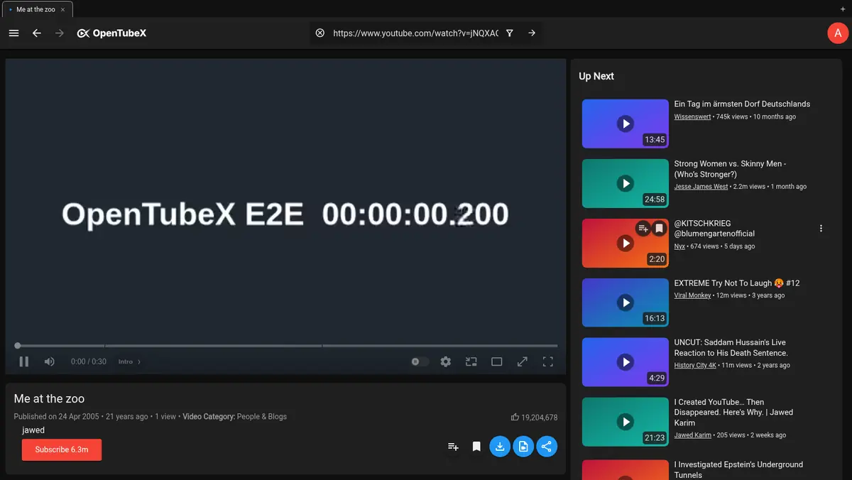 Mini player across tabs