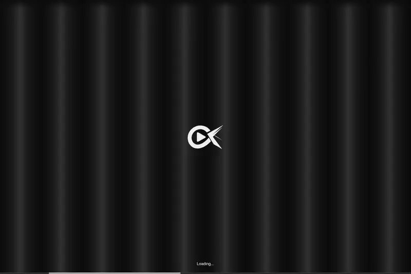 Startup splash and curtain reveal in the default system theme