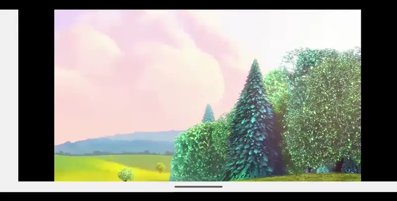 Android pinch zoom reaching the fullscreen fill point