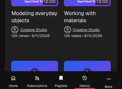 Mobile bottom navigation slides out when scrolling down and back in when scrolling up