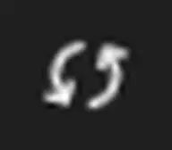 Header sync indicator rotating at the reduced speed